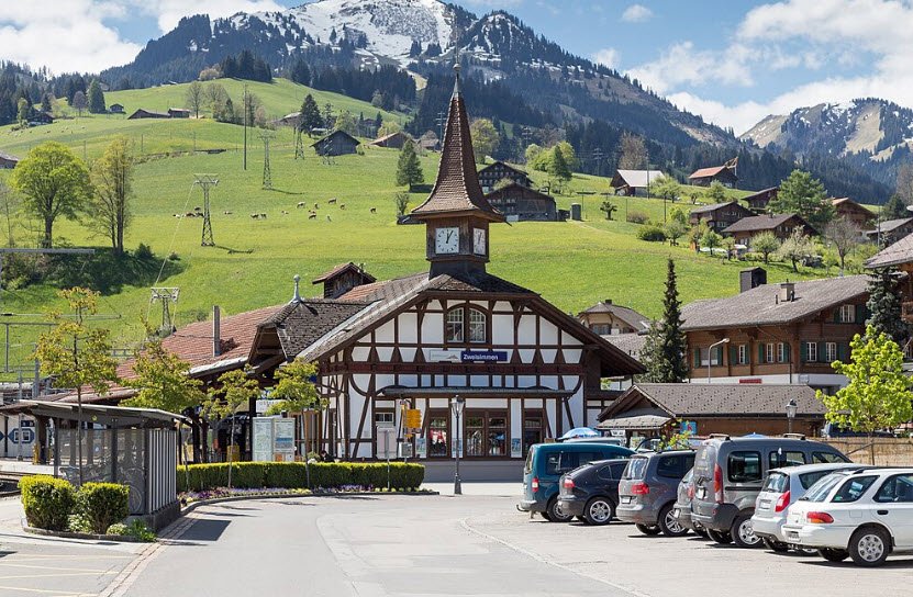 Blankenburg Castle, Zweisimmen, Switzerland